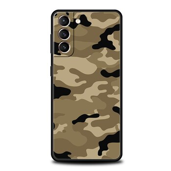 Θήκη τηλεφώνου Camouflage Military Army Camo για Samsung Galaxy S24 S23 S22 S20 Ultra S21 FE 5G S10 S9 Plus S10E Κάλυμμα σιλικόνης