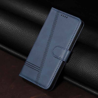 Калъф Flip Wallet за Samsung Galaxy S10 S20 FE S21 S22 Plus S23 Ultra Note 20 10 Lite S10E PU кожен слот за карти Капак на телефона