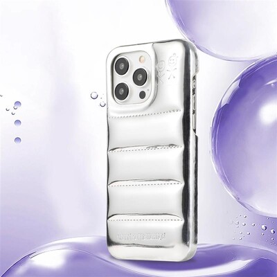 Ins Fashion Warm Winter Down Jacket The Puffer Case Aurora για iPhone 16 15 14 13 12 Pro Max Θήκες τηλεφώνου Κάλυμμα αντικραδασμικό Coque