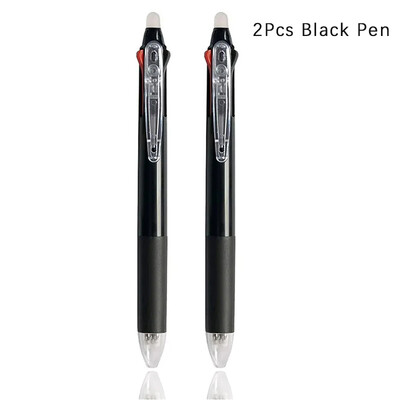 Kreativna 3 u 1 višebojna olovka, 0,5 mm brisiva gel olovka, set čarobne tinte, 3 boje, dopuna, periva drška, uredski školski pribor