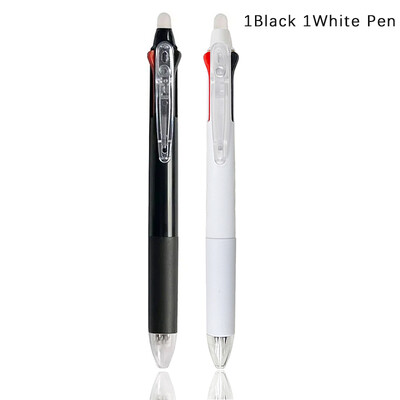 Kreativna 3 u 1 višebojna olovka, 0,5 mm brisiva gel olovka, set čarobne tinte, 3 boje, dopuna, periva drška, uredski školski pribor