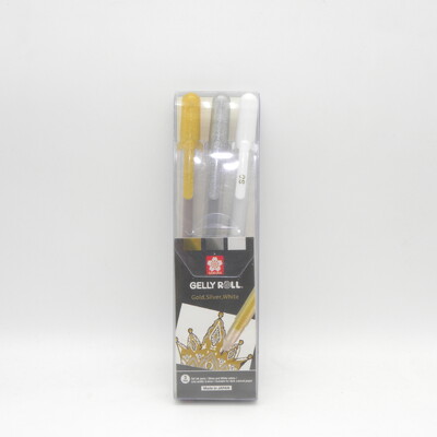 Sakura Gelly Roll Gel Pen Culoare Albă 0,5 mm 0,8 mm 1,0 mm Japonia