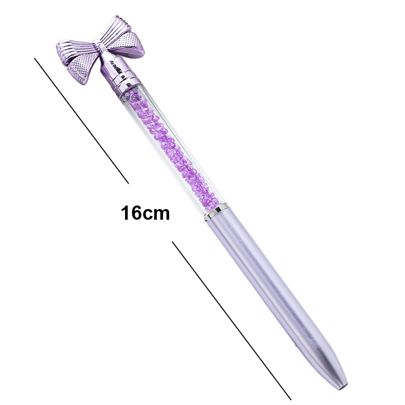 Kemijska olovka sa slatkom crtanom mašnom Kreativne modne olovke s potpisom Školski uredski pribor Alati za pisanje Izvrsna neutralna olovka