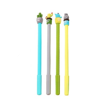 Επιστολόχαρτο 4 τεμαχίων Creative Funny Cute Handles Cactus Gel Pen