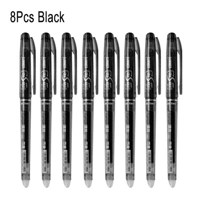 DELVTCH stilou gel șters 0,7 mm 0,5 mm Varf glonț Albastru Negru Roșu Culoare Tije de umplere Cerneală Scriere Desen Pictură Mâner lavabil