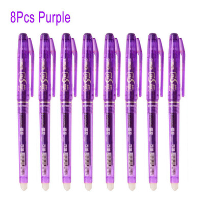 DELVTCH stilou gel șters 0,7 mm 0,5 mm Varf glonț Albastru Negru Roșu Culoare Tije de umplere Cerneală Scriere Desen Pictură Mâner lavabil