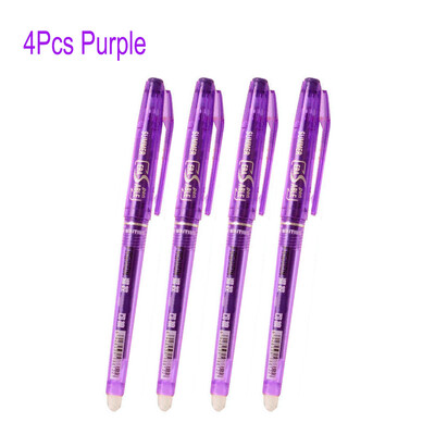 DELVTCH stilou gel șters 0,7 mm 0,5 mm Varf glonț Albastru Negru Roșu Culoare Tije de umplere Cerneală Scriere Desen Pictură Mâner lavabil