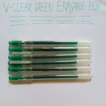 VCLEAR Classic Cute Erasable Green Ink Gel Pen for School Student Writing kawaii Erasable Gel Pen Gréfiques Scriptures of Office