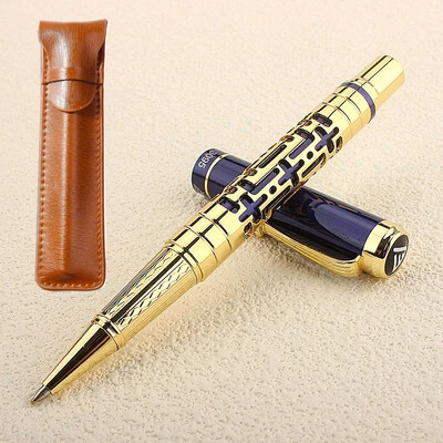 Nou de înaltă calitate 3095 Negru Roșu Business Office Roller Ball Pen Rechizite pentru studenți de școală Pix din metal Nou