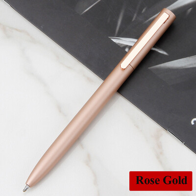 Metalna rotirajuća gel olovka za znakove s dopunama za Xiaomi metalne olovke za znakove 0,5 mm, glatke, skromne, elegantne i čvrste uredske poslove