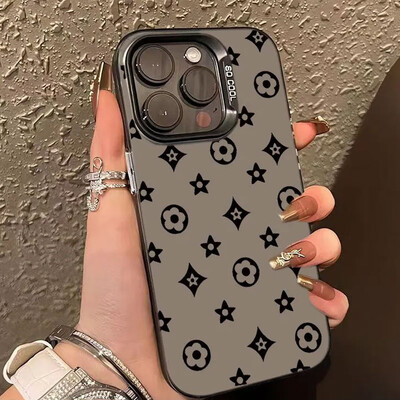 Telefonska maska s trendi sitnim uzorcima za Samsung Galaxy S25 S24 S23 S22 S21 S20 Note20 FE Ultra Plus 5G Anti Fall mat stražnja strana