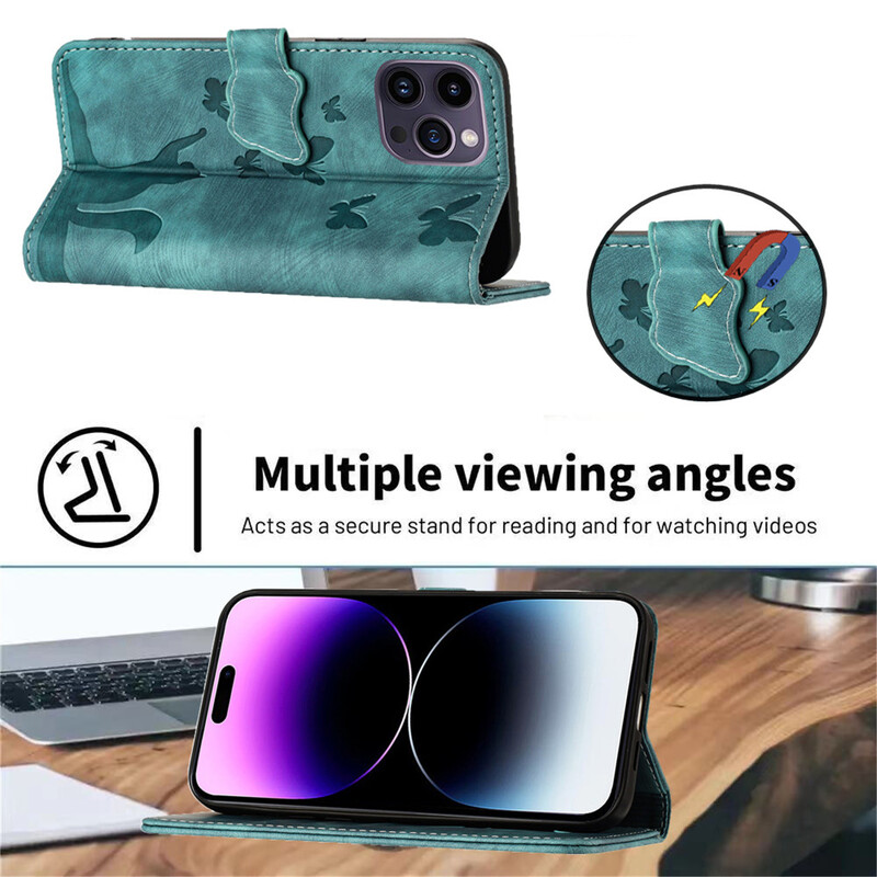 Кожен флип калъф за Samsung Galaxy S8 S9 S10 S20 FE S21 Plus S22 S23 S24 Ultra Holder Slot Stand Wallet Stand Калъф за телефон