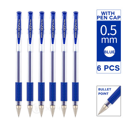 M&G 1/3/6kom 0,5 mm klasična serija Q7 Plastični materijal gel olovka uredska olovka s potpisom za studente poklon ured škola