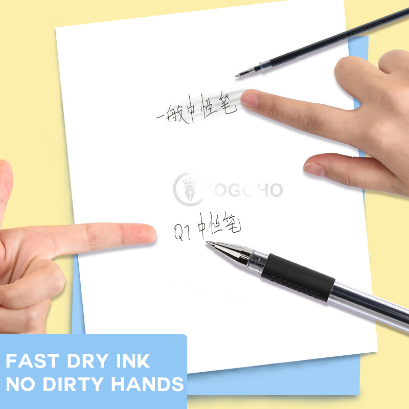 M&G 1/3/6kom 0,5 mm klasična serija Q7 Plastični materijal gel olovka uredska olovka s potpisom za studente poklon ured škola