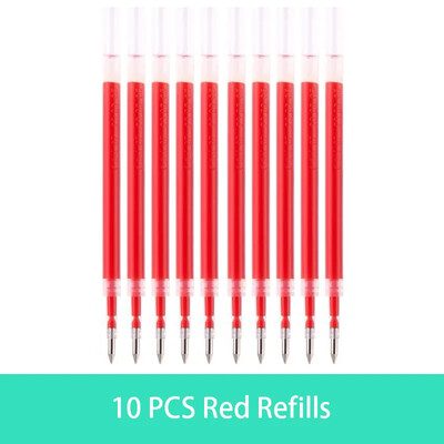 Химикалка с прибиращи се гел химикалки Черно червено синьо мастило 0,5 mm Химикалка Сменяеми пълнители Офис Училищни пособия Канцеларски материали