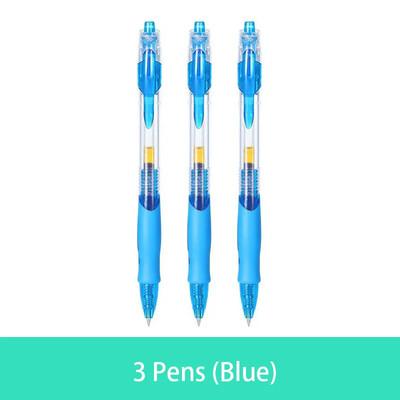 Химикалка с прибиращи се гел химикалки Черно червено синьо мастило 0,5 mm Химикалка Сменяеми пълнители Офис Училищни пособия Канцеларски материали