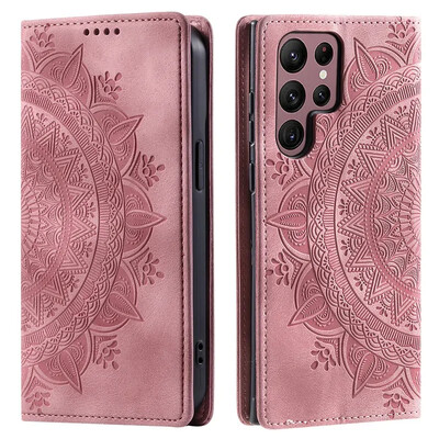 Magnetinis atverčiamas odinis dėklas, skirtas Samsung Galaxy S24 Ultra S23 FE S22 S21 S20 S10 S9 S8 Plus Note 20 piniginės kortelės telefono dangtelis Coque