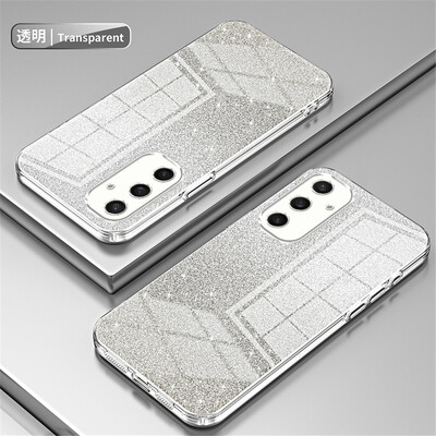 Θήκη FLYKYLIN Luxury Gradient Glitter Bling για Samsung Galaxy S24 S23 S21 Fe S22 Plus Ultra 5G Πίσω κάλυμμα σιλικόνης