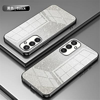 Θήκη FLYKYLIN Luxury Gradient Glitter Bling για Samsung Galaxy S24 S23 S21 Fe S22 Plus Ultra 5G Πίσω κάλυμμα σιλικόνης