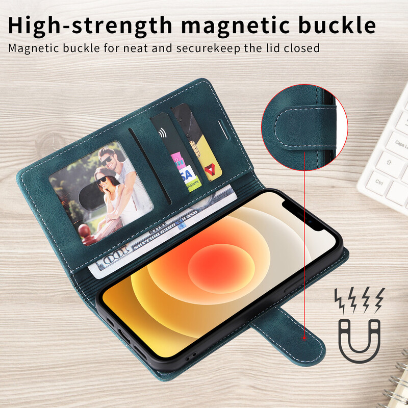 Kožna preklopna torbica za telefon za Samsung Galaxy S8 S9 Plus S10E S20 S21 FE S22 S23 Ultra Note 8 9 10 20 Ultra Wallet Bracket Cover