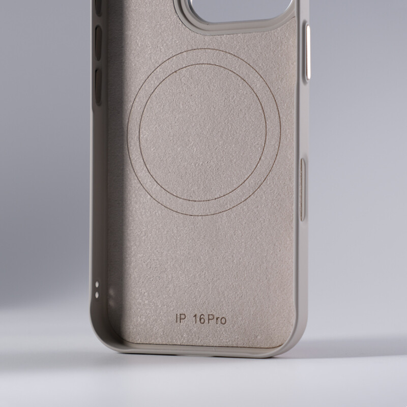 Jednostavna jednobojna Magsafe telefonska torbica za iphone 16 pro max 15 Pro 14 13 Luksuzna metalna leća Flocking obloga Poklopac za bežično punjenje