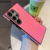 Για Magsafe Μαγνητική δερμάτινη θήκη Phone Gradient Texture Για Samsung S24 Ultra S23 S22 Ultra Plus Μαλακό πίσω κάλυμμα TPU αντικραδασμικό