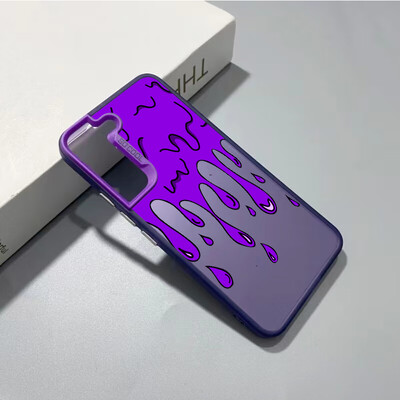 Θήκη τηλεφώνου για Samsung Note 20 Cover Galaxy S24 Ultra Funda S23 Plus S22 S21 S20 FE Plated Fun Paint Graffiti Art