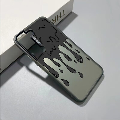 Θήκη τηλεφώνου για Samsung Note 20 Cover Galaxy S24 Ultra Funda S23 Plus S22 S21 S20 FE Plated Fun Paint Graffiti Art