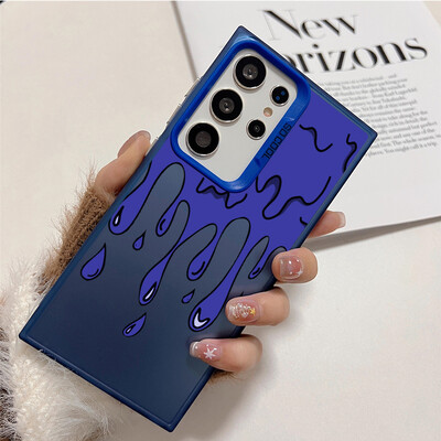 Θήκη τηλεφώνου για Samsung Note 20 Cover Galaxy S24 Ultra Funda S23 Plus S22 S21 S20 FE Plated Fun Paint Graffiti Art