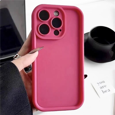 Θήκη Candy Color Soft TPU για iPhone 16 14 15 Pro Plus 13 12 11 Pro Max 8 XR X XS SE 2022 Αντικραδασμικό κάλυμμα τηλεφώνου σιλικόνης Fundas