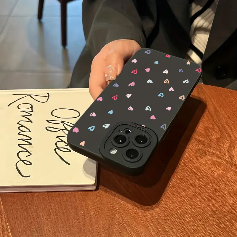 Šareno malo ljubavno srce Silikonska maska za telefon za Samsung Galaxy S25 S24 S23 Ultra S22 Plus S21 FE A16 A14 A13 A34 A54 A33 poklopac