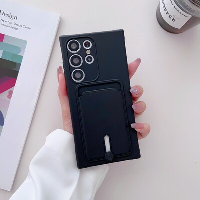 Telefonska torbica za Samsung Galaxy S25 S24 S23 S22 S21 S20 Ultra Plus FE A72 A55 A35 A32 4G 5G Novčanik sa držačem kartice Mekana TPU maska