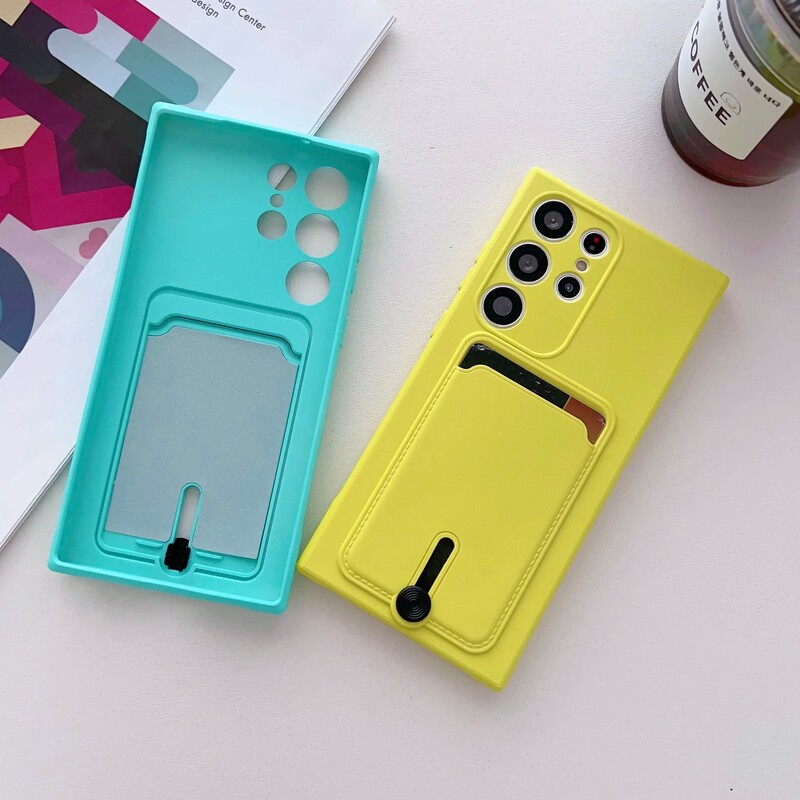 Telefonska torbica za Samsung Galaxy S25 S24 S23 S22 S21 S20 Ultra Plus FE A72 A55 A35 A32 4G 5G Novčanik sa držačem kartice Mekana TPU maska
