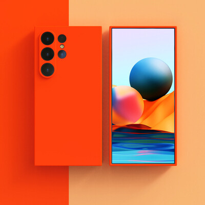 Originalus skystas silikoninis dėklas, skirtas Samsung Galaxy S24 S23 S22 Ultra Plus FE A55 A15 A34 smūgiams atsparus galinis dangtelis Telefono priedai