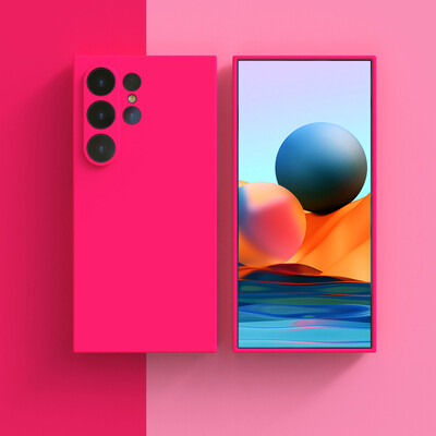 Originalus skystas silikoninis dėklas, skirtas Samsung Galaxy S24 S23 S22 Ultra Plus FE A55 A15 A34 smūgiams atsparus galinis dangtelis Telefono priedai