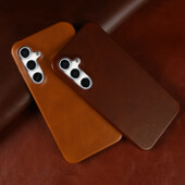 Χειροποίητη θήκη από γνήσιο δέρμα για Samsung Galaxy S23 FE S20 S20FE 5G S22Plus S21 Αισθητικό Vintag μοτίβο Κέλυφος τηλεφώνου πίσω