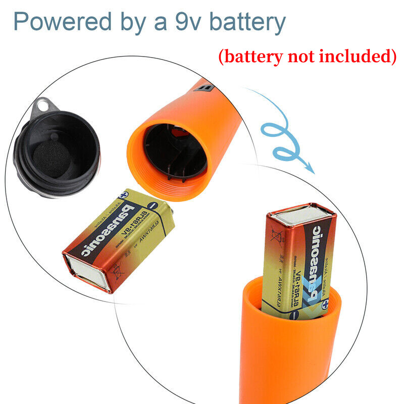 Profesionalus metalo detektoriaus žymeklis, tiksliai nukreiptas vandeniui atsparus rankinis metalo detektorius, skirtas metalo monetai auksui