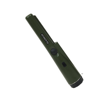 Augstas jutības metāla detektors āra piedzīvojumiem, rokas metāla detektors, zelta meklētājs, ūdensizturīgs 360° sānu skenēšana