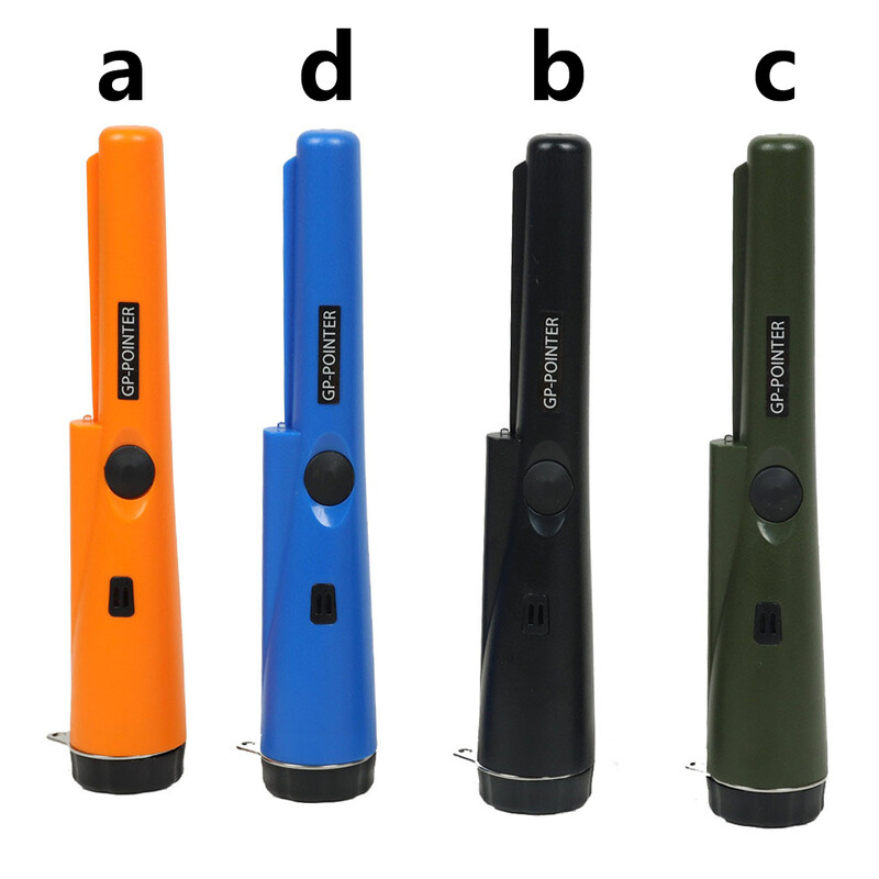 Augstas jutības metāla detektors āra piedzīvojumiem, rokas metāla detektors, zelta meklētājs, ūdensizturīgs 360° sānu skenēšana