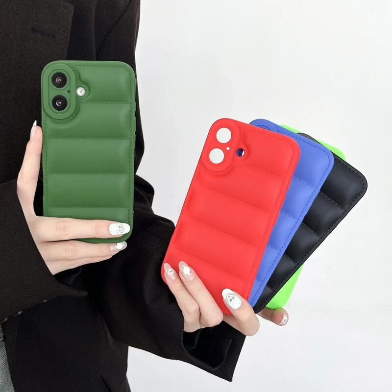 Telefonska torbica za iPhone 16 Pro Max 15 14 Plus 13 12 11 Mekana TPU školjka otporna na udarce, zaštitna stražnja maska