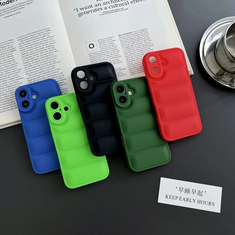 Telefonska torbica za iPhone 16 Pro Max 15 14 Plus 13 12 11 Mekana TPU školjka otporna na udarce, zaštitna stražnja maska