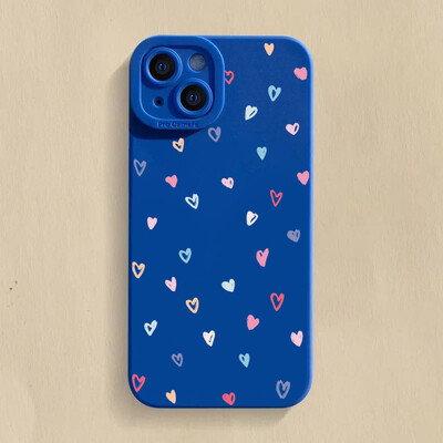 Värviline väike Love Heart telefoniümbris Xiaomi Redmi Note 13 12 11 Pro Plus 5G 12S 11S 11 10S Redmi 13C 13 12 4G silikoonkaanele