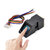 Modulul senzorului cititor de amprentă AS608 Modul optic de amprentă digitală pentru interfața de comunicare în serie a blocărilor Arduino