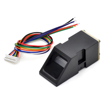 Modulul senzorului cititor de amprentă AS608 Modul optic de amprentă digitală pentru interfața de comunicare în serie a blocărilor Arduino