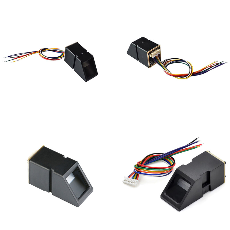 AS608 sõrmejäljelugeja anduri moodul Optiline sõrmejäljemoodul Arduino lukkude jadaliidese jaoks