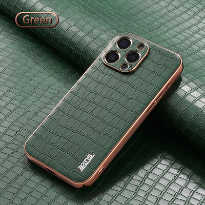 Θήκη για Apple iPhone 15 Pro MAX 15 Pro 15 Plus Κάλυμμα τηλεφώνου Luxury Crocodile Skin Series Θήκη για iPhone 15 Κάλυμμα τηλεφώνου Αντιολισθητικό
