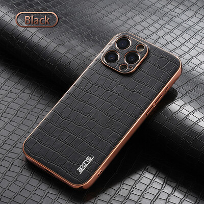 Θήκη για Apple iPhone 15 Pro MAX 15 Pro 15 Plus Κάλυμμα τηλεφώνου Luxury Crocodile Skin Series Θήκη για iPhone 15 Κάλυμμα τηλεφώνου Αντιολισθητικό