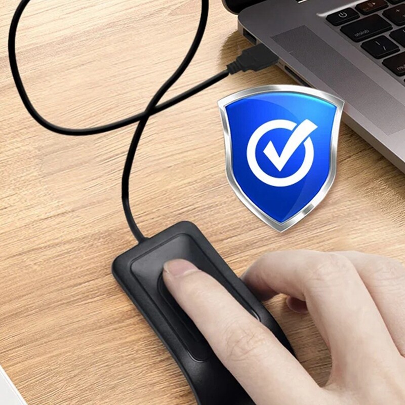 Biomeetriline sõrmejälje USB-lugeja Win10/11 jaoks – turvaline sisselogimine funktsiooniga Hello Biometrics