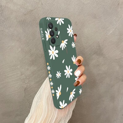 Obična maska za telefon s tratinčicama za Samsung Galaxy S23 S22 S21 S20 Ultra Plus FE S10 S9 S10E Note 20 ultra 10 9 Plus Cover