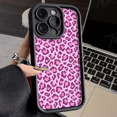 Zlatna leopard silikonska kožna maska za telefon za Samsung Galaxy S24 Ultra S23 S22 S21 Plus FE A54 A34 A14 A73 A53 A33 Soft Cover